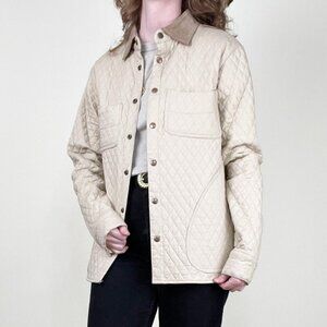 Field Coat Barn Jacket Quilted Chore Utility Shacket English Countryside Hunting